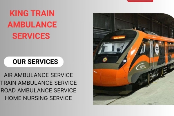 King Train Ambulance provides full ICU set-up service during transportation in Guwahati