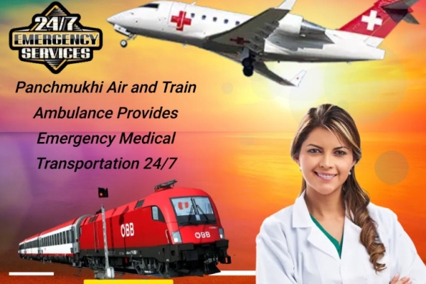 With Emergency Patient Relocation, Use an Air Ambulance from Patna by Panchmukhi