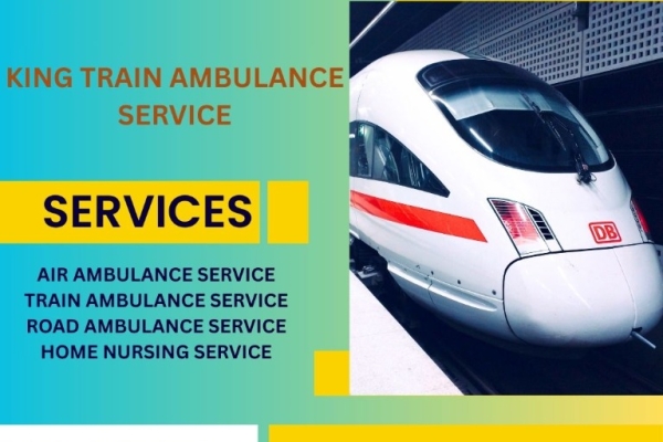 Travelling for remedy has become much protected and protected with King Train Ambulance in Guwahati