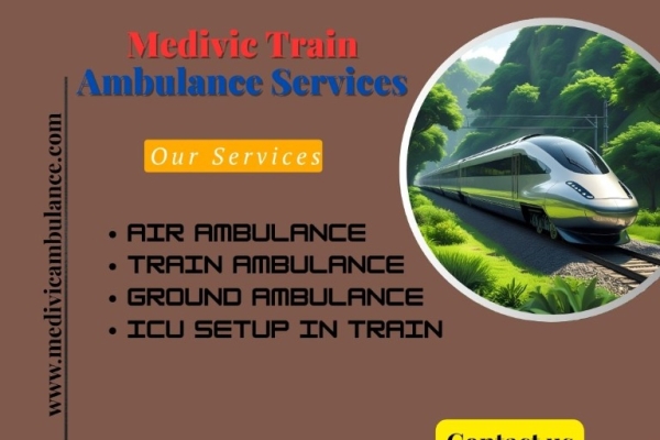 Medivic Offers Appropriate Strategy during Transit in Mumbai in its Train Ambulance