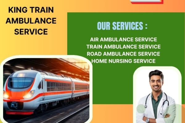 Low-Cost Train Ambulance in Kolkata is Available to Meet the Needs of Patients during Emergency