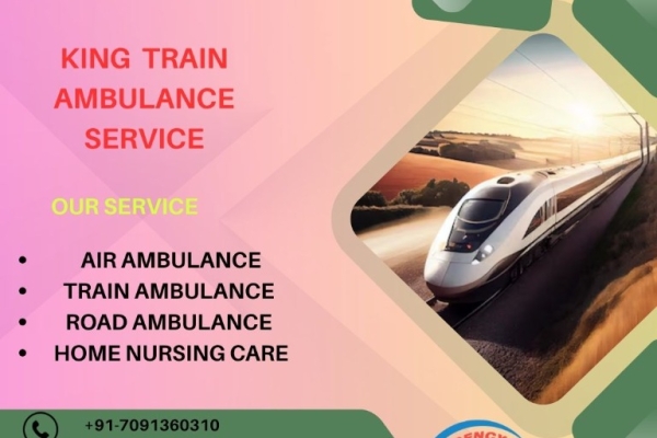 King Train Ambulance in Delhi Gives Your Patient with a Safe Journey