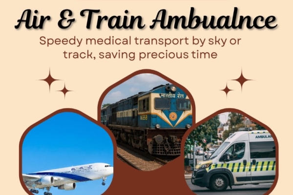Panchmukhi Responsibly Arranges Transit in Patna for Patients with Train Ambulance