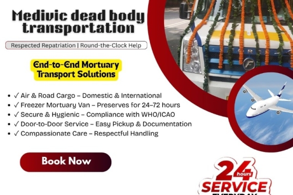 Medivic Communicate Openly during the Dead Body Transit by Air Cargo in Pune