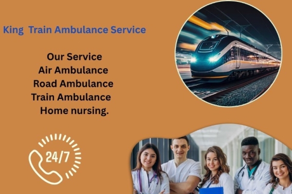 King Train Ambulance in Mumbai reaches your loved one quickly at hospital in critical situations