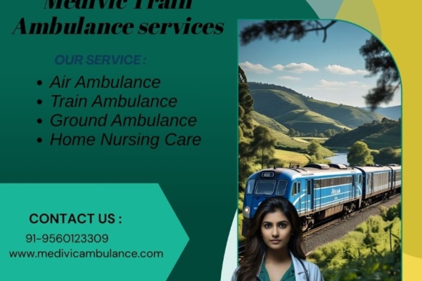 Medivic Ensures Stress-Free Transportation in Guwahati with Its Train Ambulance