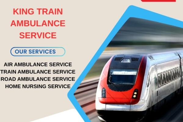 Hire King Train Ambulance Service for hassle free and life saving patient transfer in Delhi