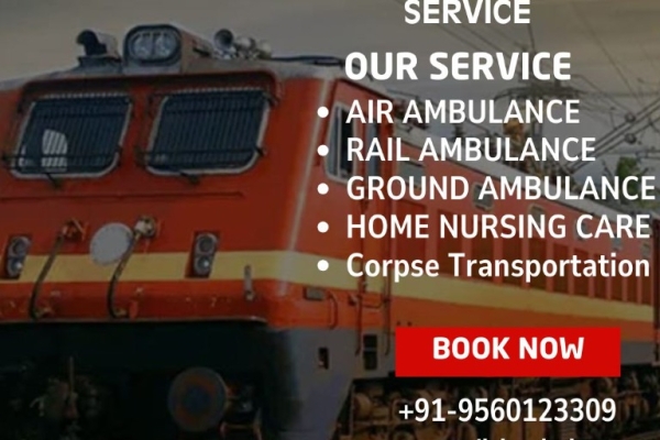 Medivic Aviation Offers a Train Ambulance Service in Bangalore to Transport Critical Cases