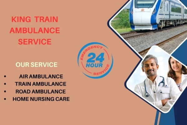 Choose King Train Ambulance Services in Guwahati for Speed and Snuggly Service