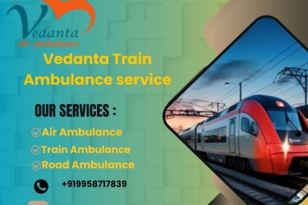 Vedanta Offers Calm Way to Transit to Location in Siliguri in its Train Ambulance