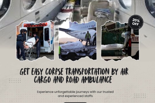 Medivic by Air Cargo is renowned for the Best Transportation of Dead bodies in Chennai