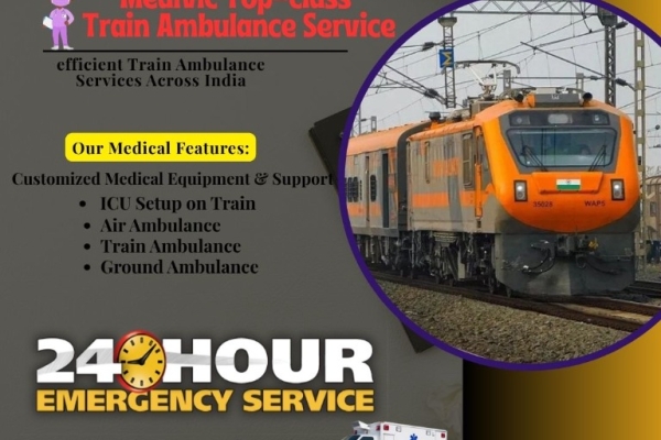 Medivic is a Trusted Transit Partner in Bangalore, despite though time, that it’s Train Ambulance