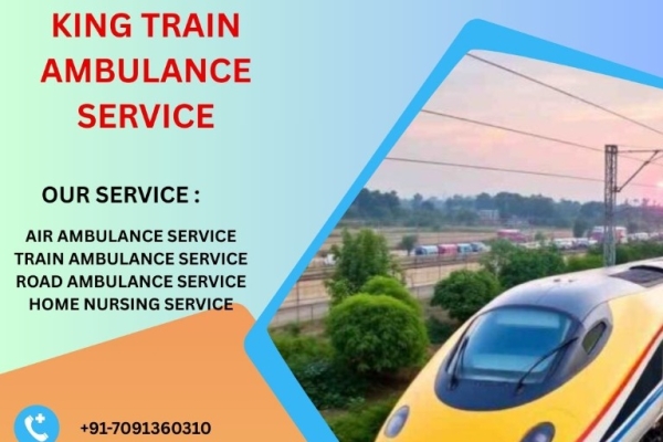 King Helps in Time-Sensitive Transit in Patna with its Train Ambulance