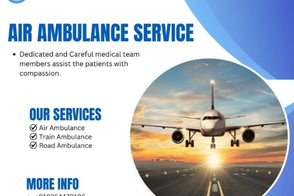 Speedily Transport  Patients With Sky Air Ambulance From Bangalore to Delhi