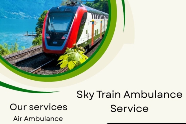Now book the Sky Train Ambulance service for safe transportation of patients in Varanasi