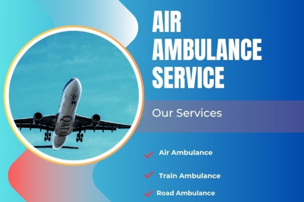 Sky Air Ambulance from Patna to Delhi operates with the Best Patient Transport  with Comfort and Safety