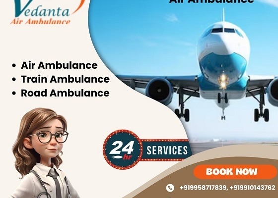 Hire Vedanta Air Ambulance Service in Bhubaneswar for Outstanding Patient Reallocation