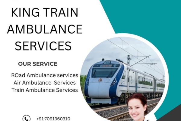 Choose King Train Ambulance service now for life saving and patient care in Siliguri.