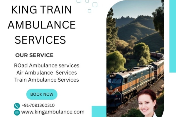 Now Get Problem Free King Train Ambulance Service in Silchar from Life Care