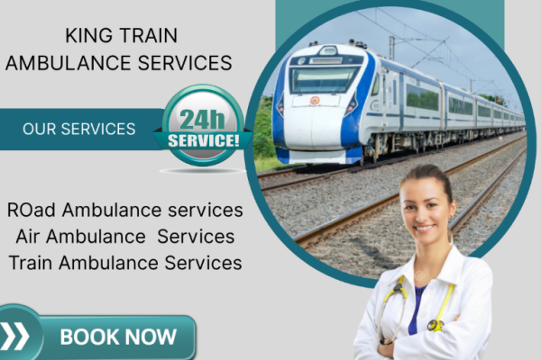 Book King Train Ambulance Service in Jabalpur for Fast Patient Transfer