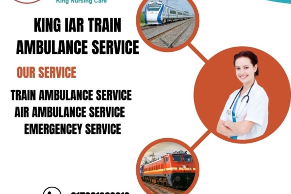 King Train Ambulance Service in Siliguri Provide Life Saving Medical Facilities during Transfer