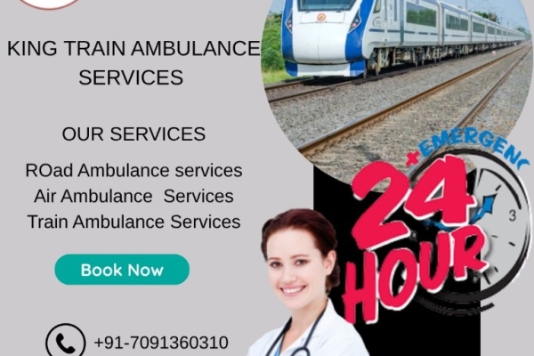 Use King Train Ambulance Service in Pune with Life-care Medical care