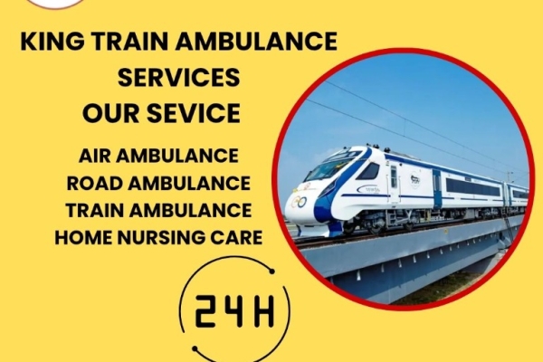 King Communicates Through Each Phase in  Nagapur in its Train Ambulance