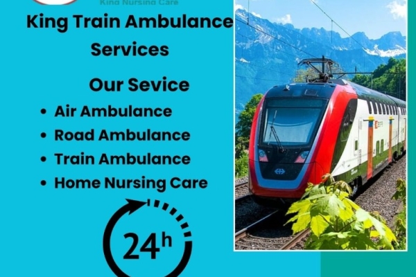 King Train Ambulance in Chennai solves your problem.