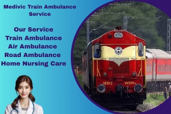 Emergency Transit Handled the Right Way by Medivic Aviation in Ranchi in its Train Ambulance