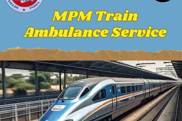 Transfer of Patients by Train Ambulance Was Done In a Phased Manner at MPM Bhopal