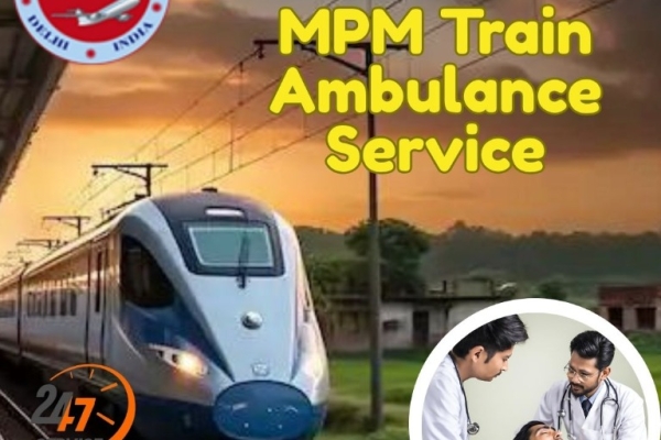 MPM Provides Cleanliness in the Train Ambulance for Patient Treatment in Varanasi