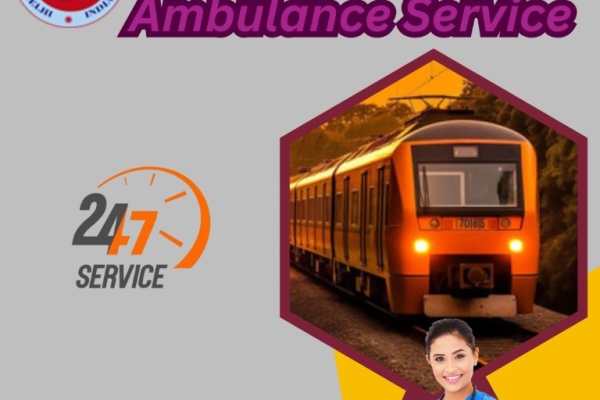 MPM Train Ambulance Provides a 24-Hour Booking Facility for Patient Transfer in Raipur