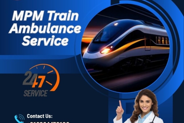 MPM Train Ambulance in Bhopal Provided the Best and Number 1 Facility to Critical Patients