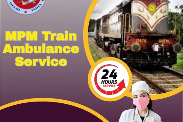 MPM Provided a Train Ambulance to the Patients with a Paramedic Team in Kolkata