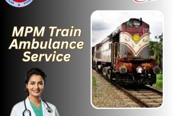 MPM Train Ambulance Helped the Patients Reach Their Destination in Mumbai