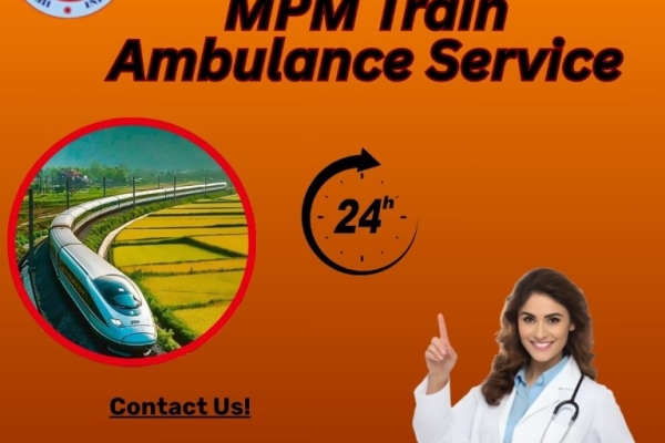 MPM Train Ambulance Provides an Emergency Medical Transportation Facility in Kolkata