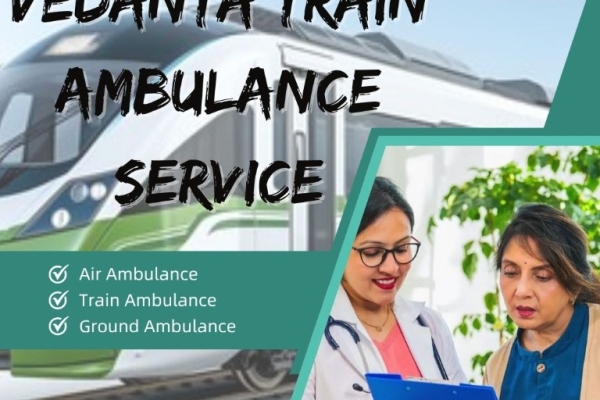 The Mumbai Vedanta Train Ambulance makes the necessary arrangements before departing