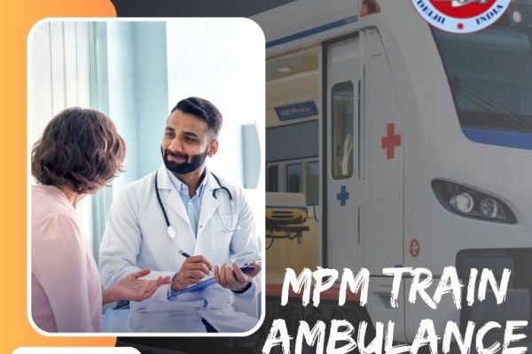 MPM Train Ambulance in Ranchi takes care of the patients with the No. 1 facilities