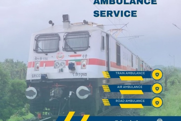 Medivic Aviation Train Ambulance in Patna Is the Best Choice for Critical Medical Care