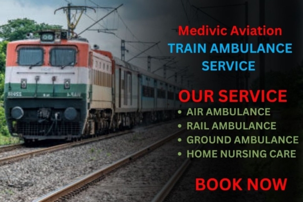 Patients Transferred At Low Cost by Medivac Aviation Train Ambulance in Kolkata