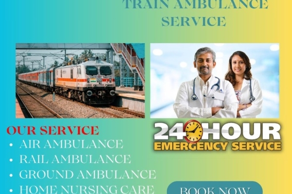 Medivic Aviation Train Ambulance Services from Ranchi help shift Critical Patients without Hassle