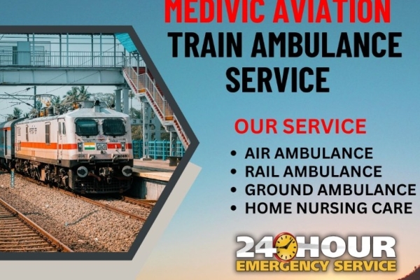 Opt For Medivic Aviation Train Ambulance in Bangalore for All Your Medical Transportation Needs