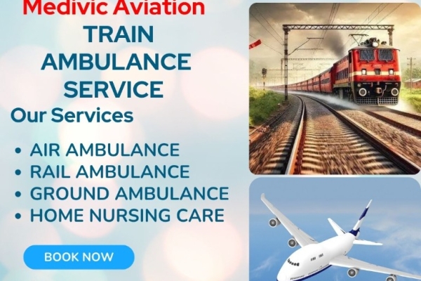 Medivic Aviation Train Ambulance in Kolkata Completes Long-Distance Medical Transfers Safely