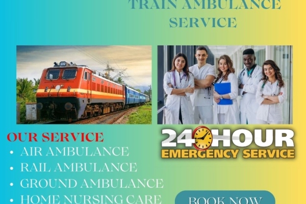 Medivic Aviation Train Ambulance in Chennai Offers the Most Dependable Medical Transport