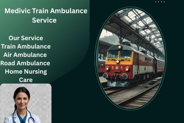 Medivic Aviation Transit the Sick with Round-the-Clock Care in Patna in its Train Ambulance