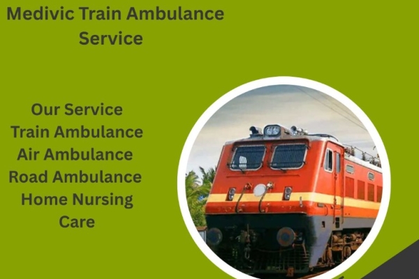 Medivic Aviation provides well-managed transit care to patients in Patna in its train ambulance.
