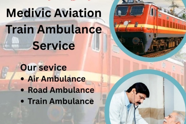 Medivic Aviation Train Ambulance in Mumbai Is Always Ready For Patient Transfer