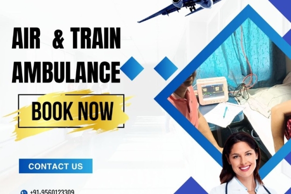 Medivic Train Ambulance from Ranchi Provide Advanced Life Support Facilitated Services to the Patients