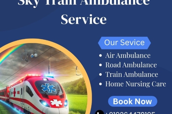 Use Sky Train Ambulance Services in Nagpur for Risk-Free Patient Transfer In Case Of Emergency