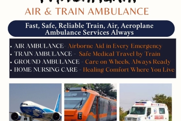 Panchmukhi Offers Full Surveillance While Travelling in Patna in its Train Ambulance